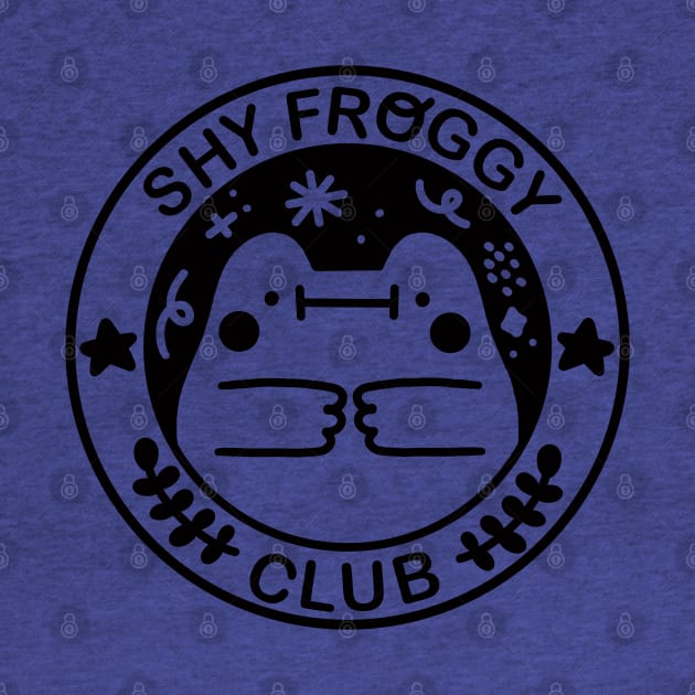 Shy Froggy Club by Figberrytea